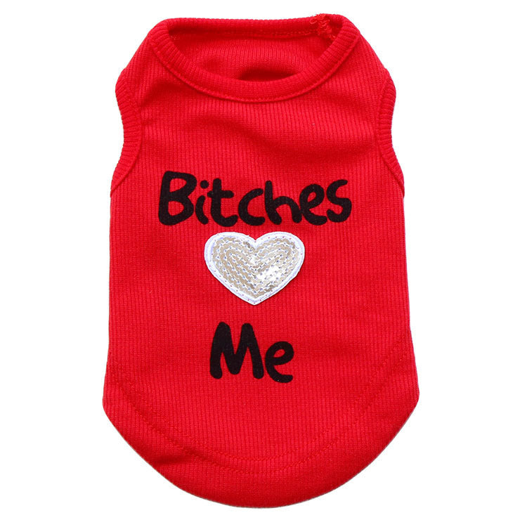 Dog Clothing Pretty Girls Love My Pet Vest