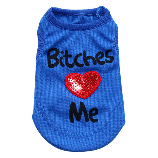 Dog Clothing Pretty Girls Love My Pet Vest