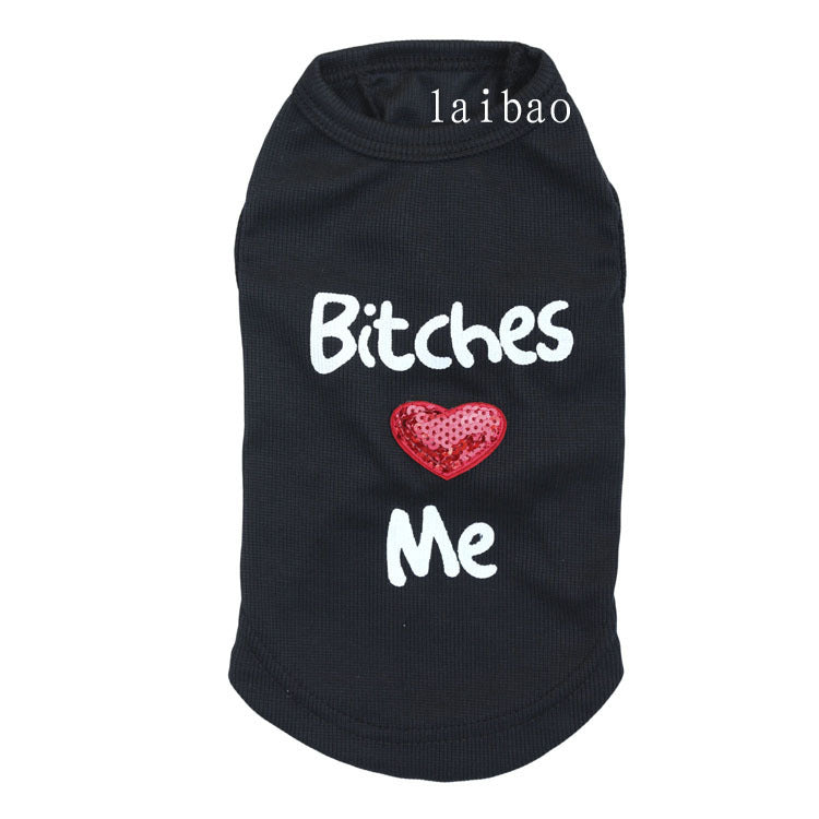 Dog Clothing Pretty Girls Love My Pet Vest