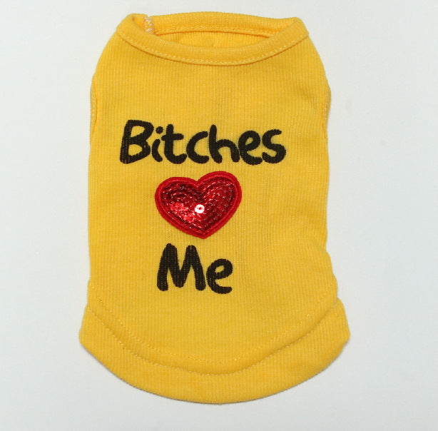 Dog Clothing Pretty Girls Love My Pet Vest